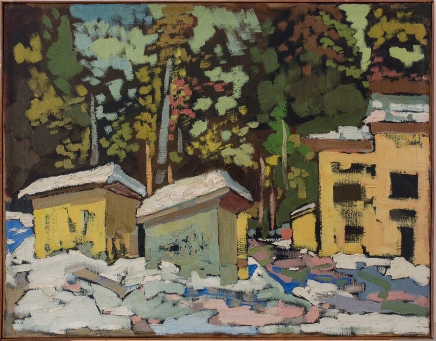 1937. Выставка художника Василия Маслова